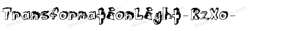 TransformationLight-RzXo字体转换