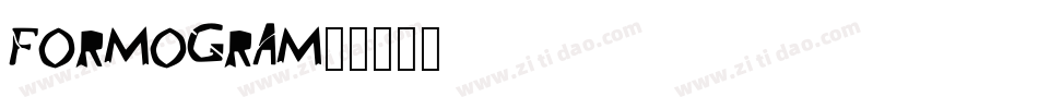 Formogram字体转换
