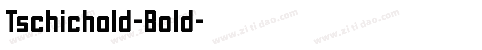 Tschichold-Bold字体转换