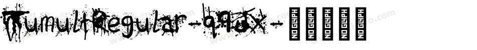 TumultRegular-q9Jx字体转换