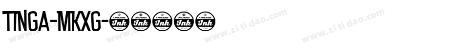 Tinga-mKxG字体转换