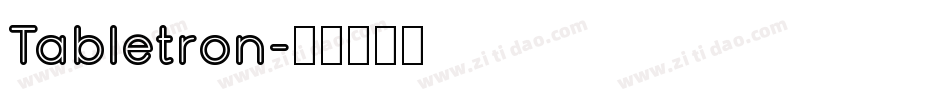 Tabletron字体转换