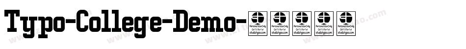 Typo-College-Demo字体转换