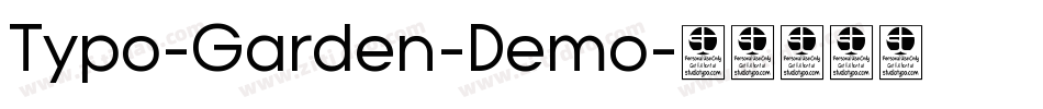 Typo-Garden-Demo字体转换