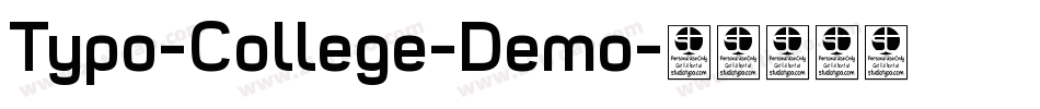 Typo-College-Demo字体转换