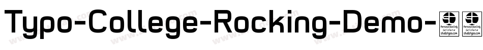 Typo-College-Rocking-Demo字体转换 Typo-College-Rocking-Demo字体转换