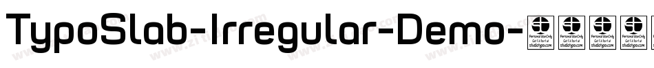 TypoSlab-Irregular-Demo字体转换