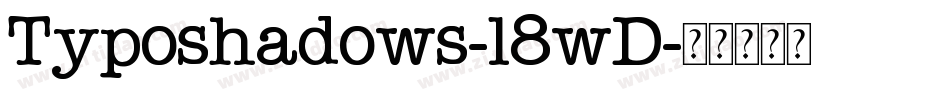 Typoshadows-l8wD字体转换