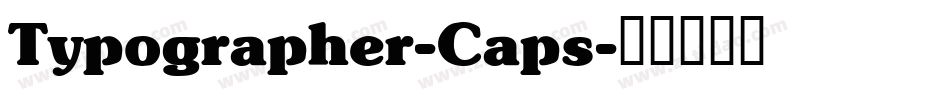 Typographer-Caps字体转换