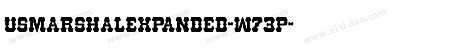 UsMarshalExpanded-w73P字体转换