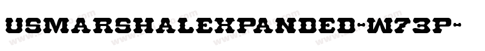 UsMarshalExpanded-w73P字体转换