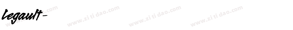 Legault字体转换