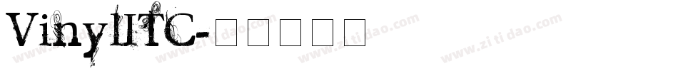 VinylITC字体转换