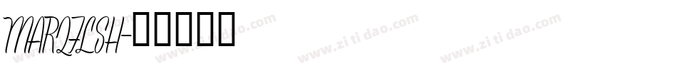 MARQFLSH字体转换