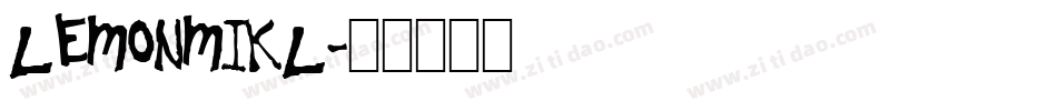 LEMONMIKL字体转换