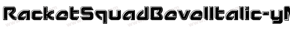 RacketSquadBevelItalic-yMRm字体转换