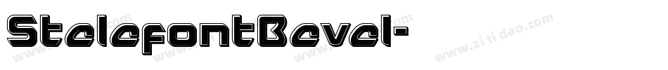 StelefontBevel字体转换