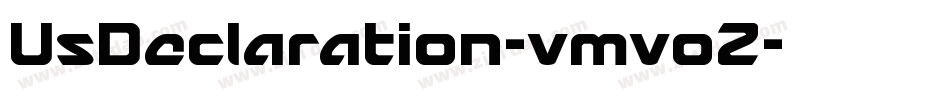 UsDeclaration-vmvoZ字体转换