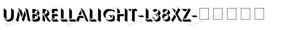 UmbrellaLight-L38XZ字体转换
