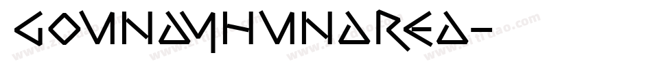 GoundyHundred字体转换