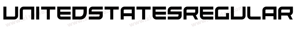 UnitedStatesRegular-RJM字体转换