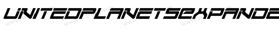 UnitedPlanetsExpanded-xedO字体转换