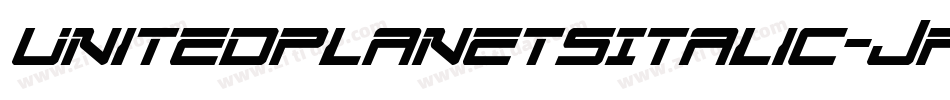 UnitedPlanetsItalic-JPdK字体转换