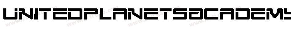 UnitedPlanetsAcademy-W38Y字体转换