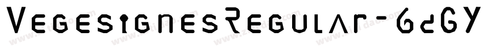 VegesignesRegular-6dGY字体转换