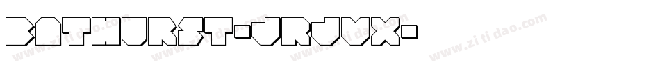 Bathurst-JRJVx字体转换