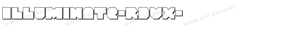 Illuminate-rdVx字体转换