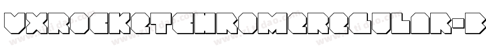 VxRocketChromeRegular-BJml字体转换