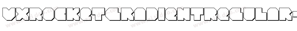VxRocketGradientRegular-2oyw字体转换
