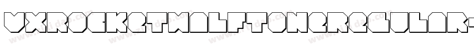 VxRocketHalftoneRegular-l1Y0字体转换