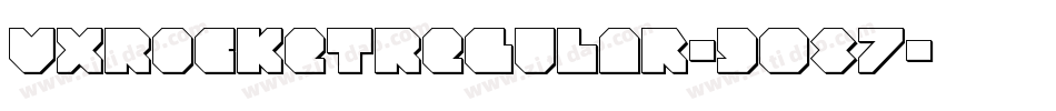VxRocketRegular-9O87字体转换