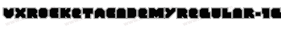 VxRocketAcademyRegular-1gy4字体转换