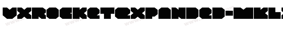 VxRocketExpanded-MKlx字体转换