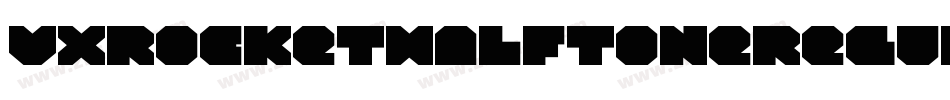 VxRocketHalftoneRegular-l1Y0字体转换