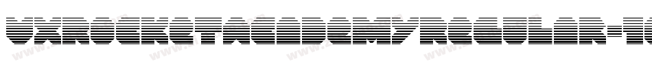 VxRocketAcademyRegular-1gy4字体转换