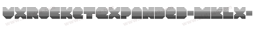 VxRocketExpanded-MKlx字体转换