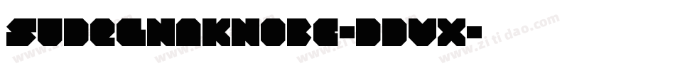 Sudegnakno3c-ddVx字体转换