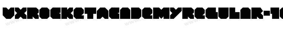 VxRocketAcademyRegular-1gy4字体转换
