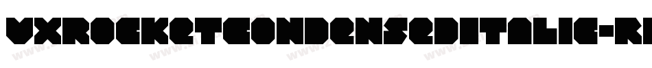 VxRocketCondensedItalic-rMw9字体转换
