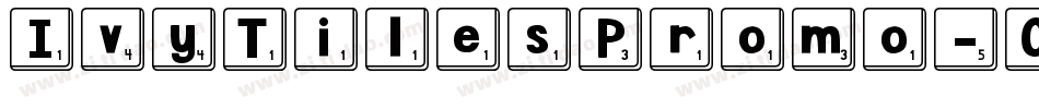 IvyTilesPromo-00Jd字体转换
