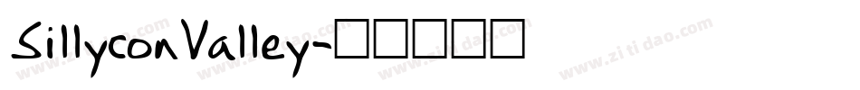 SillyconValley字体转换