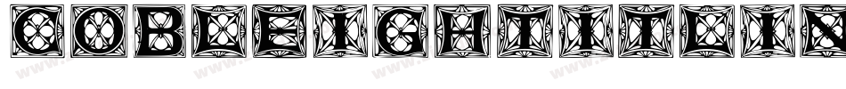 CobleighTitlingCaps字体转换