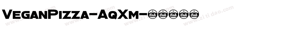 VeganPizza-AqXm字体转换