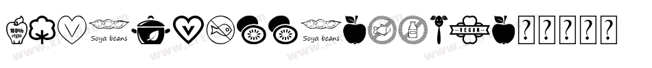 VeganPizza-AqXm字体转换