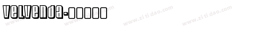 velvenda字体转换