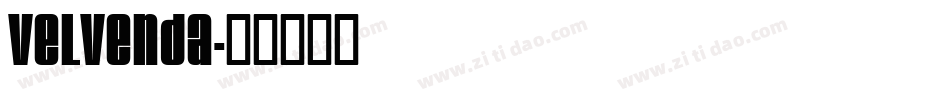 velvenda字体转换